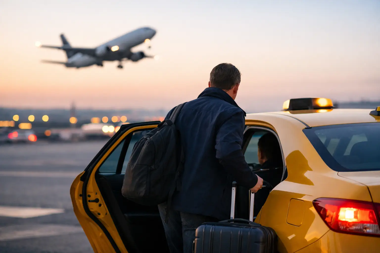 Taxi voor vroege vlucht zonder stress Taxi voor vroege vlucht zonder stress