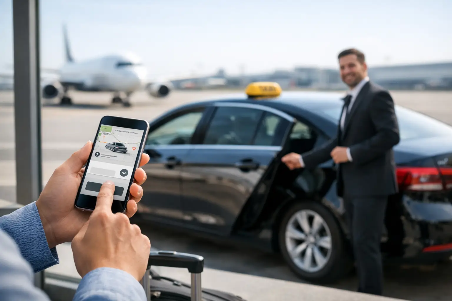 Airport taxi direct bevestigen uitgelegd Airport taxi direct bevestigen uitgelegd