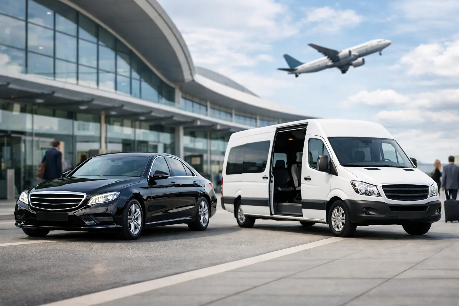 Taxi of airport shuttle – wat past beter? Taxi of airport shuttle - wat past beter?