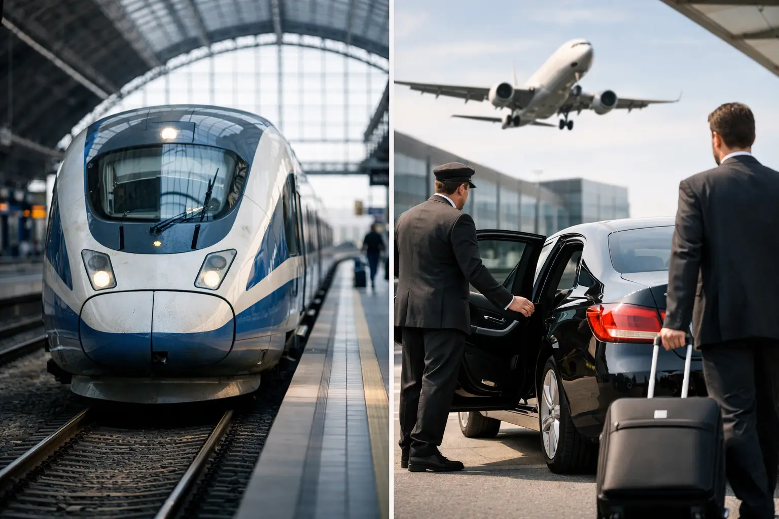 Trein of luchthaven taxi: wat is slimmer? Trein of luchthaven taxi: wat is slimmer?