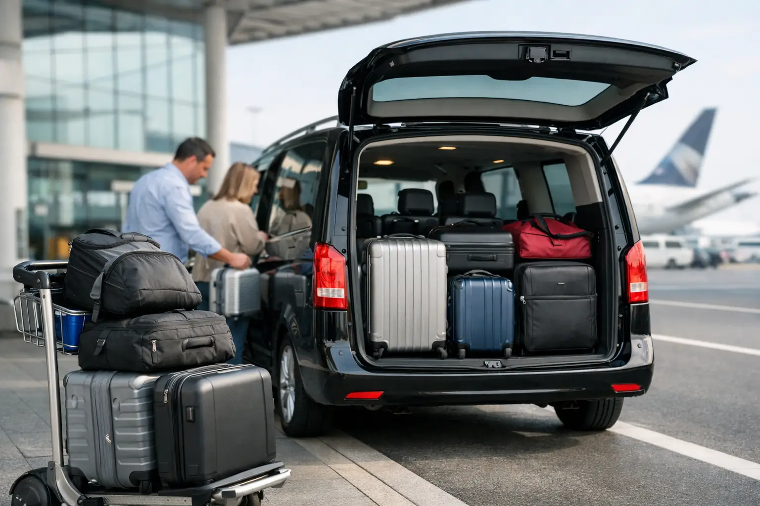 Airport taxi voor veel bagage: zo reist u slim Airport taxi voor veel bagage: zo reist u slim